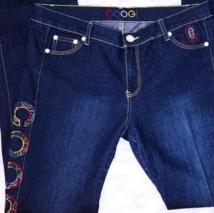 Coogi Jeans with 🌈 pocket